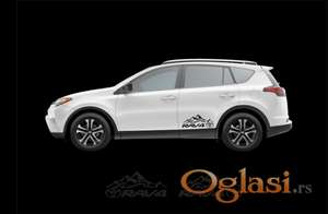 Toyota RAV4 nalepnice za auto